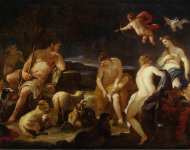 Giordano Luca Judgment of Paris  - Hermitage
